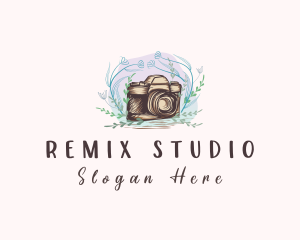 Studio Floral Camera  logo design