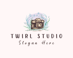 Studio Floral Camera  logo design