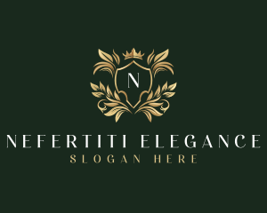 Luxury Shield Crown logo design