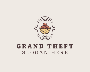 Gulab Jamun Delicacy  logo design