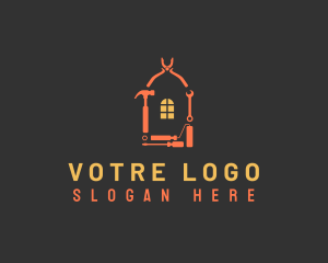 House Maintenance Tools logo design