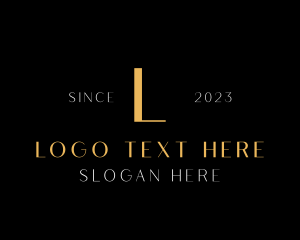 Luxury Interior Design Boutique Logo