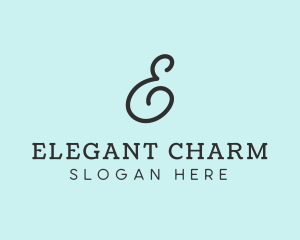 Fashion Elegant Tailoring logo design