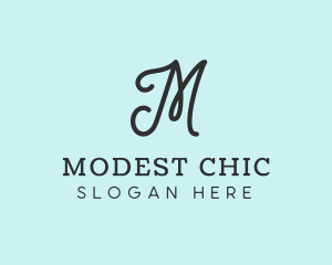 Fashion Elegant Tailoring logo design