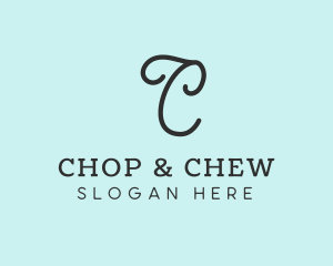 Chic - Fashion Elegant Tailoring logo design