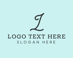 Lux - Fashion Elegant Tailoring logo design