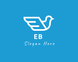 Business - Dove Bird Wings logo design