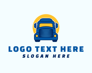 Vehicle - Transportation Truck Automobile logo design