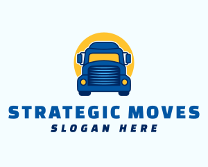 Transportation Truck Automobile logo design