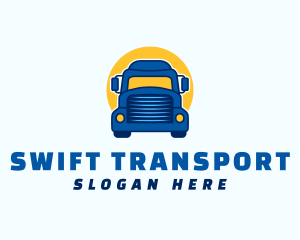 Transportation Truck Automobile logo design