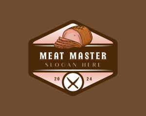 Holiday Sliced Ham logo design