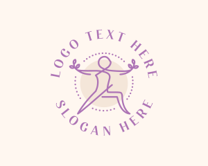 Spiritual - Yoga Wellness Exercise logo design