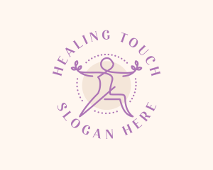 Yoga Wellness Exercise logo design