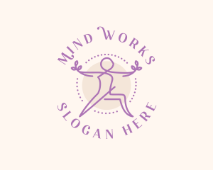 Yoga Wellness Exercise logo design