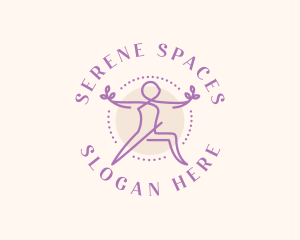 Yoga Wellness Exercise logo design