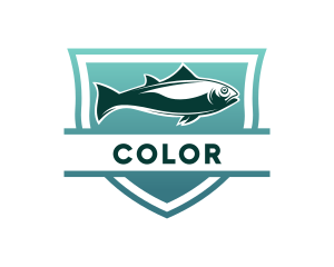 Fisherman - Seafood Market Fish logo design