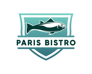 Seafood Market Fish logo design