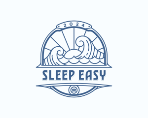 Waves Coast Travel logo design