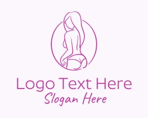 Woman - Adult Woman Model logo design