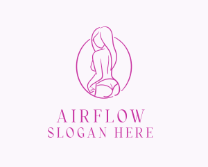 Adult Woman Model logo design