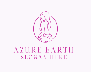 Adult Woman Model logo design