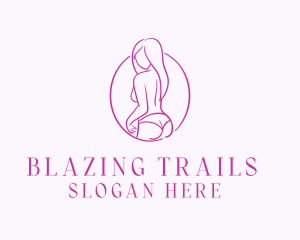 Adult Woman Model logo design