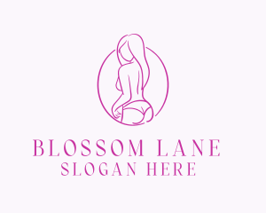 Adult Woman Model logo design