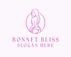 Adult Woman Model logo design