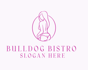 Adult Woman Model logo design