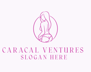 Adult Woman Model logo design