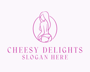 Adult Woman Model logo design