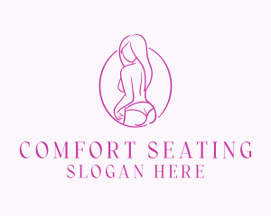 Adult Woman Model logo design