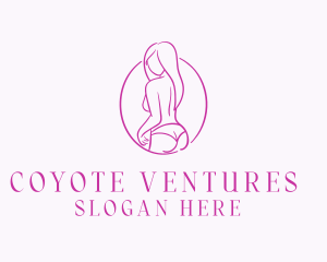 Adult Woman Model logo design