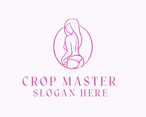 Adult Woman Model logo design