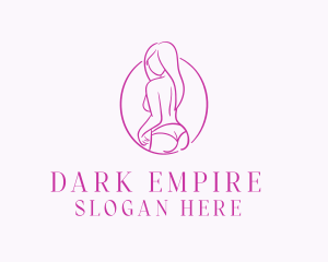 Adult Woman Model logo design