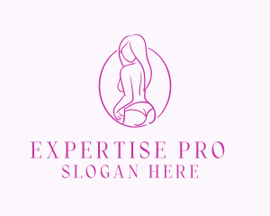 Adult Woman Model logo design