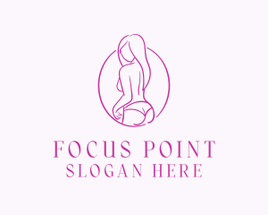 Adult Woman Model logo design