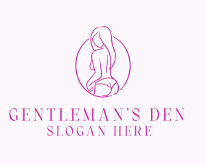 Adult Woman Model logo design