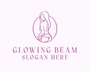 Adult Woman Model logo design