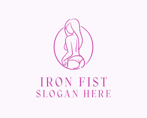 Adult Woman Model logo design