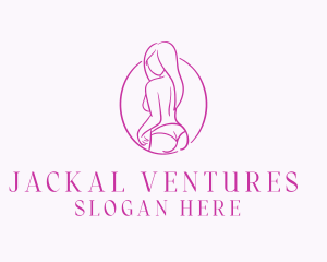 Adult Woman Model logo design