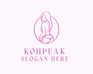 Adult Woman Model logo design