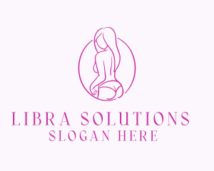 Adult Woman Model logo design