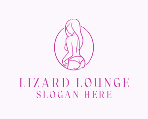 Adult Woman Model logo design