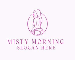 Adult Woman Model logo design