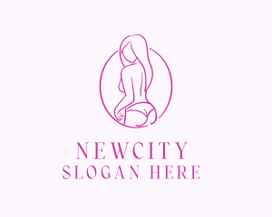 Adult Woman Model logo design