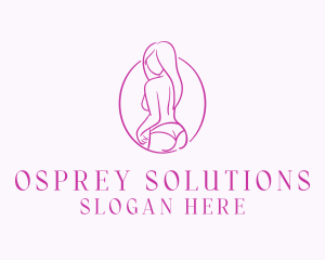 Adult Woman Model logo design