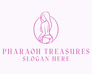 Adult Woman Model logo design