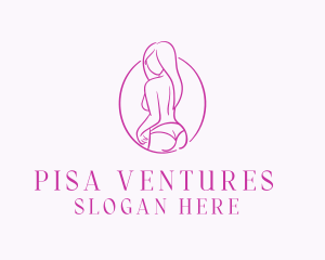 Adult Woman Model logo design