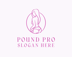 Adult Woman Model logo design